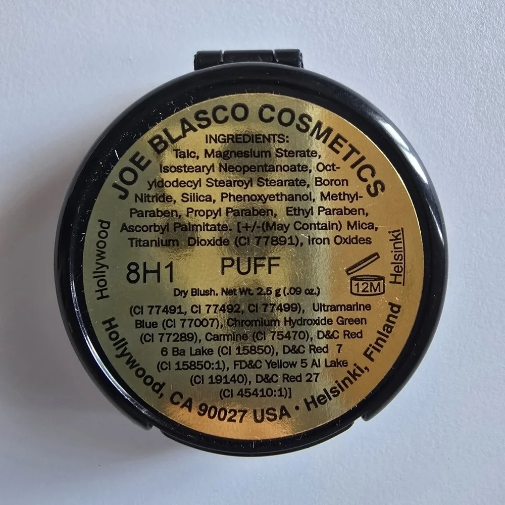 Joe Blasco Cosmetics Dry Blush Puff 2.5g